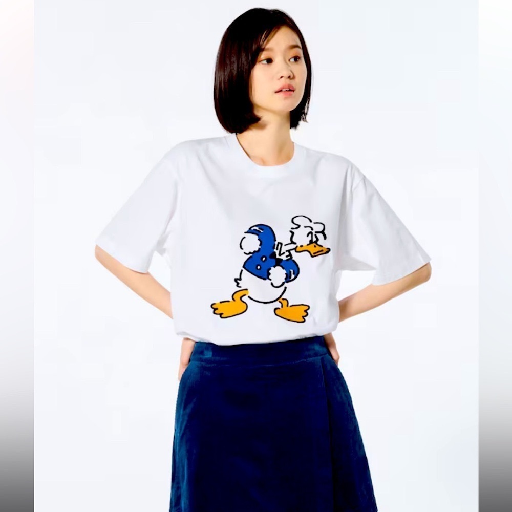 Uniqlo x Disney nagaba tee Donald Duck unisex tee